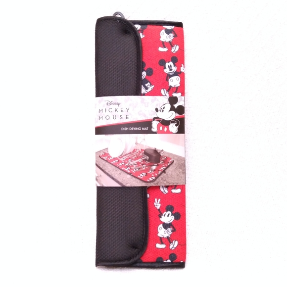 Disney Kitchen Nwt Disney Mickey Mouse Dish Drying Mat Poshmark